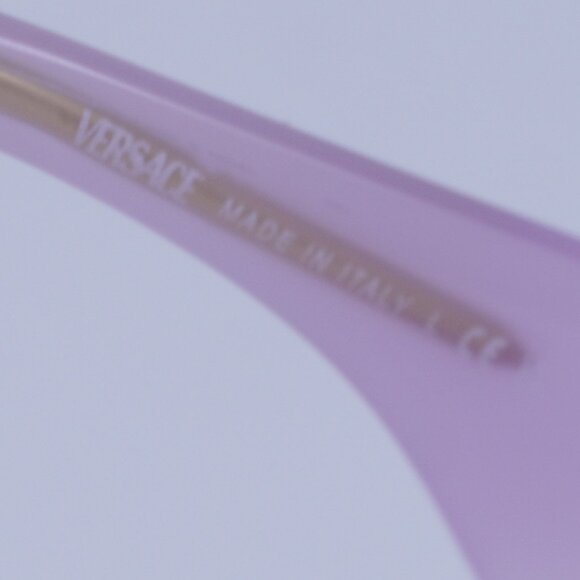 Versace VE4487 551370 Sunglasses Opal Lillak Rectangle Frame, Violet Lenses